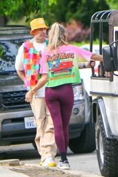 Jessica Hart and James Kirkland in Los Angeles 06/12/2023