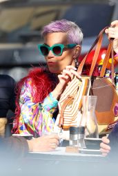 Jessica Rowe at a Sydney Cafe 06/20/2023