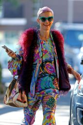 Jessica Rowe at a Sydney Cafe 06/20/2023