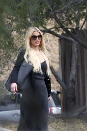 Jessica Simpson in All Black in Los Angeles 06/13/2023