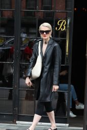 Julia Garnern - Leaving Her Hotel in New York 06/09/2023