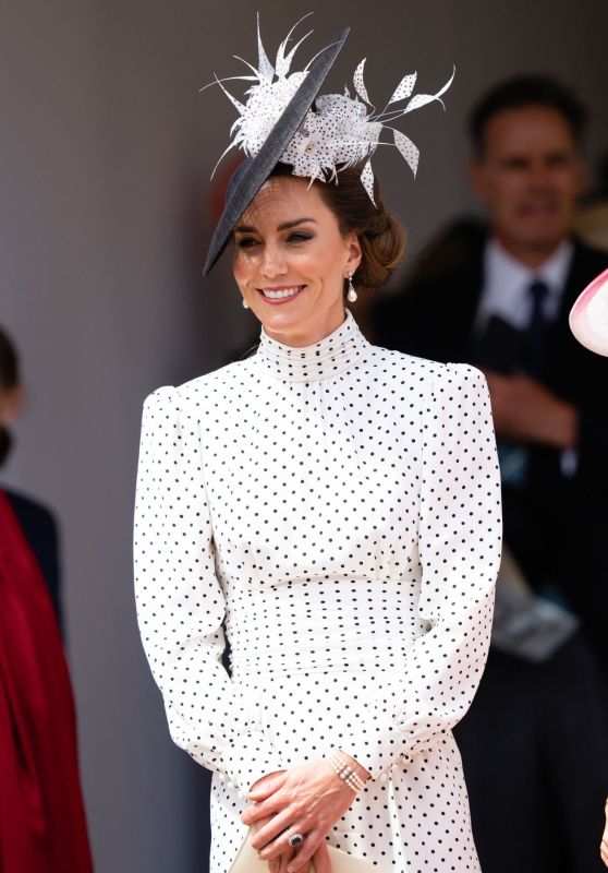 Kate Middleton - Order of the Garter Service at Windsor Castle 06/19 ...