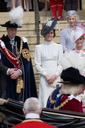 Kate Middleton - Order of the Garter Service at Windsor Castle 06/19/2023