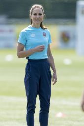 Kate Middleton - Visits Maidenhead Rugby Club 06/07/2023