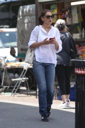 Katie Holmes and Laura Linney - Out in New York 06/29/2023