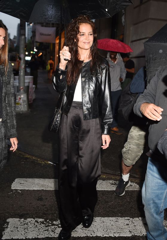Katie Holmes - Heads to Chanel Tribeca Film Festival Artists Dinner at Balthazar in New York 06/12/2023