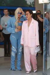 Khloe Kardashian and Kris Jenner - Good American Store in Santa Monica 06/23/2023