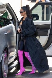 Kim Kardashian – Barbie Store in Santa Monica 06/14/2023