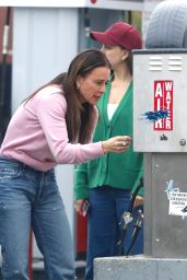 Kyle Richards - Stops at a Gas Station in Los Angeles 06/14/2023