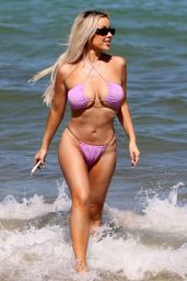 Lisa Opie in a Bikini at Miami Beach 06/16/2023