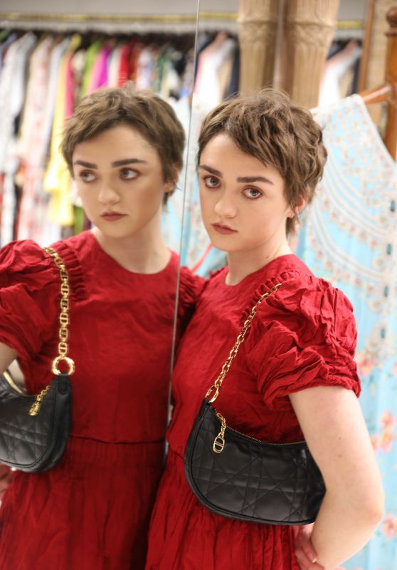 Maisie Williams - Christian Dior Fall 2023 Collection Portraits