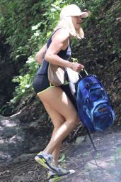 Malin Akerman - Hiking in Pasadena 06/18/2023