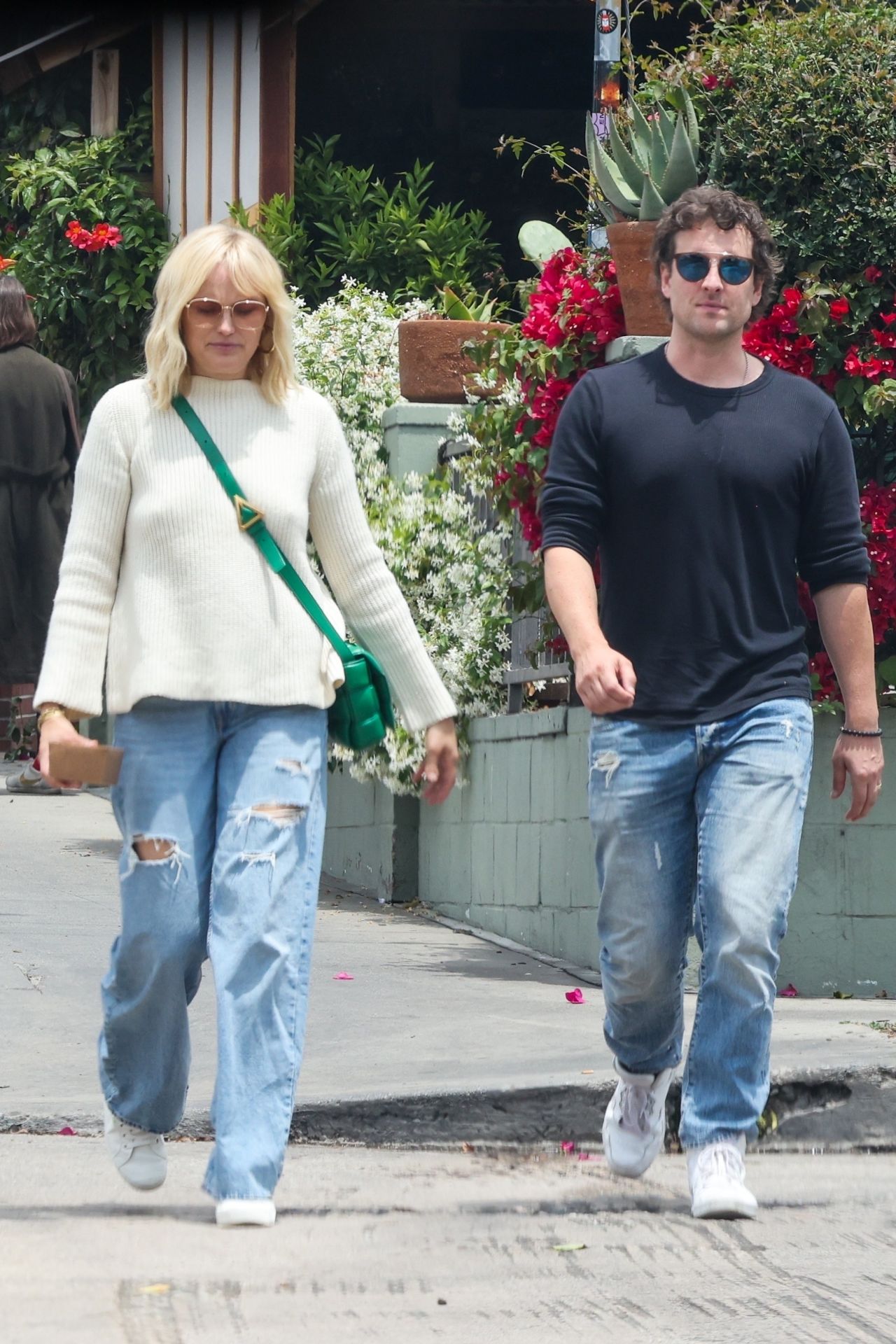 Malin Akerman With Her Husband Jack Donnelly in Los Feliz 06/03/2023 ...