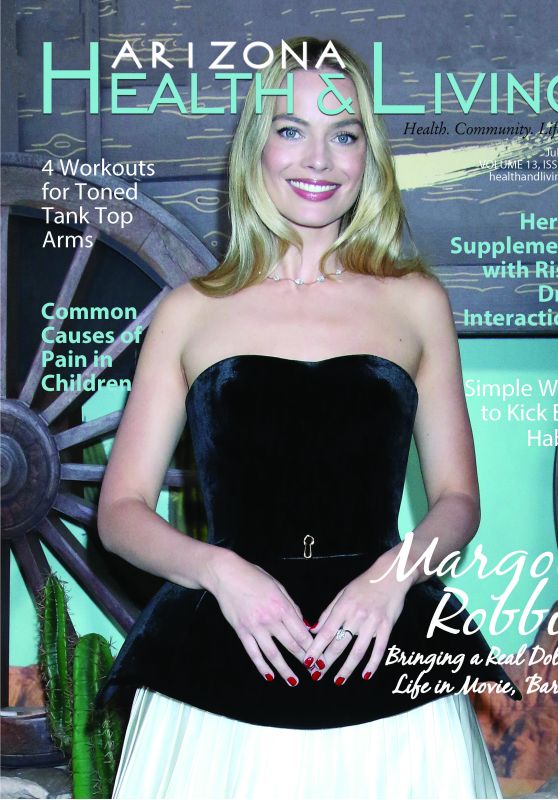 Margot Robbie - Arizona Health & Living Magazine July 2023