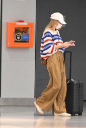 Margot Robbie at JFK Airport in New York 05/31/2023