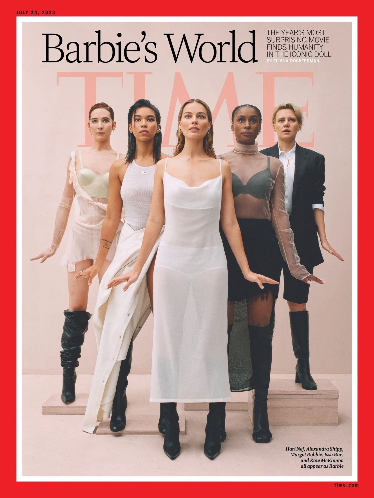 Margot Robbie - TIME Magazine July 2023 • CelebMafia