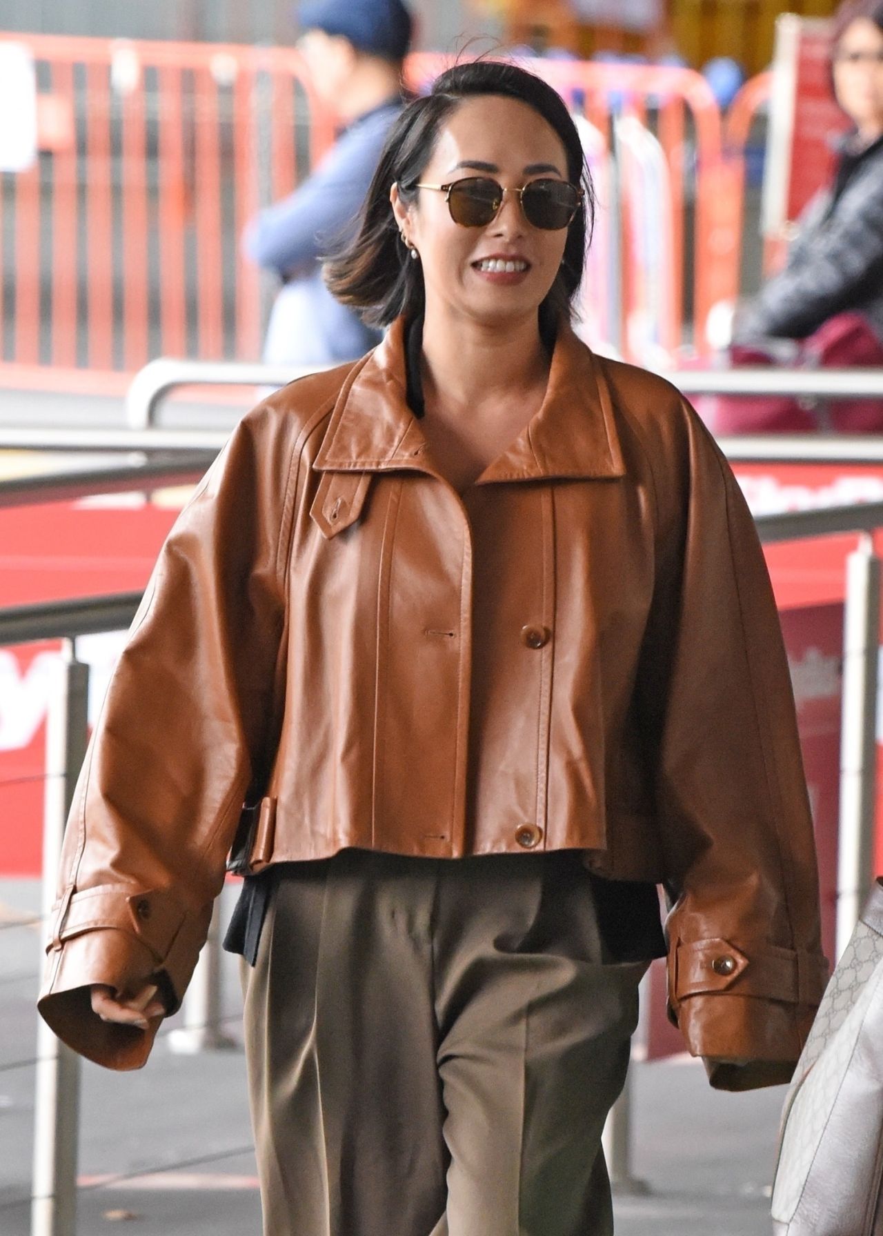 Melissa Leong - Arriving on a Flight in Melbourne 06/26/2023 • CelebMafia