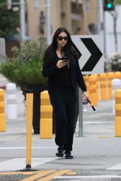 Noor Alfallah With Her Mother and Sister in Beverly Hills 06/14/2023