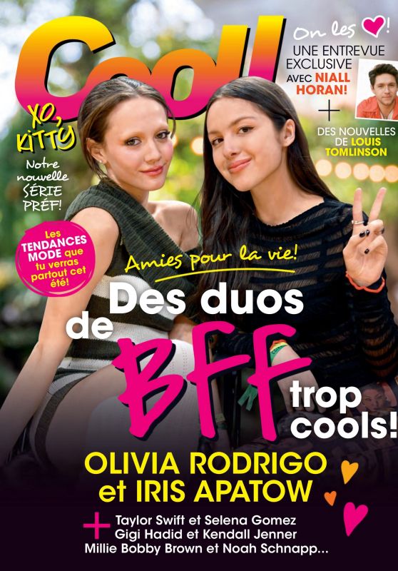 Olivia Rodrigo and Iris Apatow - Cool Canada July 2023 Issue
