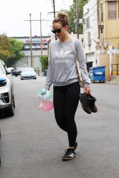 Olivia Wilde in an Adidas Sweatshirt in Los Angeles 06/16/2023