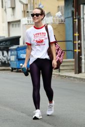Olivia Wilde in Workout Outfit in Studio City 06/13/2023