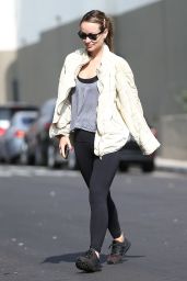 Olivia Wilde - Leaving the Gym in LA 06/07/2023