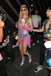 Paris Hilton After Her Concert at the Fonda Theater in Hollywood 06/07/2023