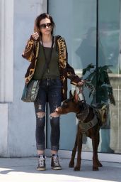 Paris Jackson on Melrose Ave in West Hollywood 06/25/2023