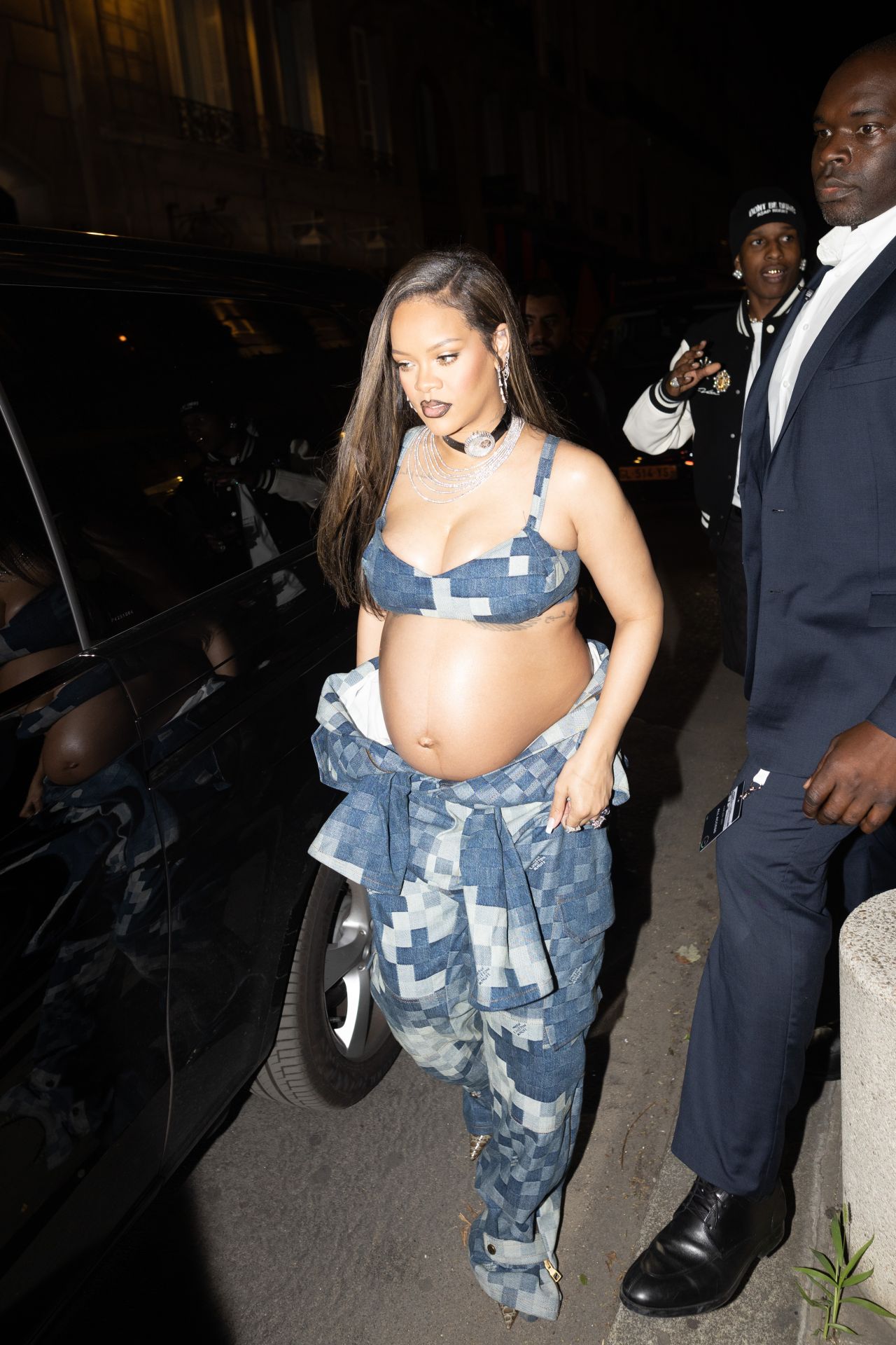 June 20, 2023: #Rihanna and @AsapRocky heading to Louis Vuitton's fashion  show after party in Paris (More photos and more in our feed) 📸: …