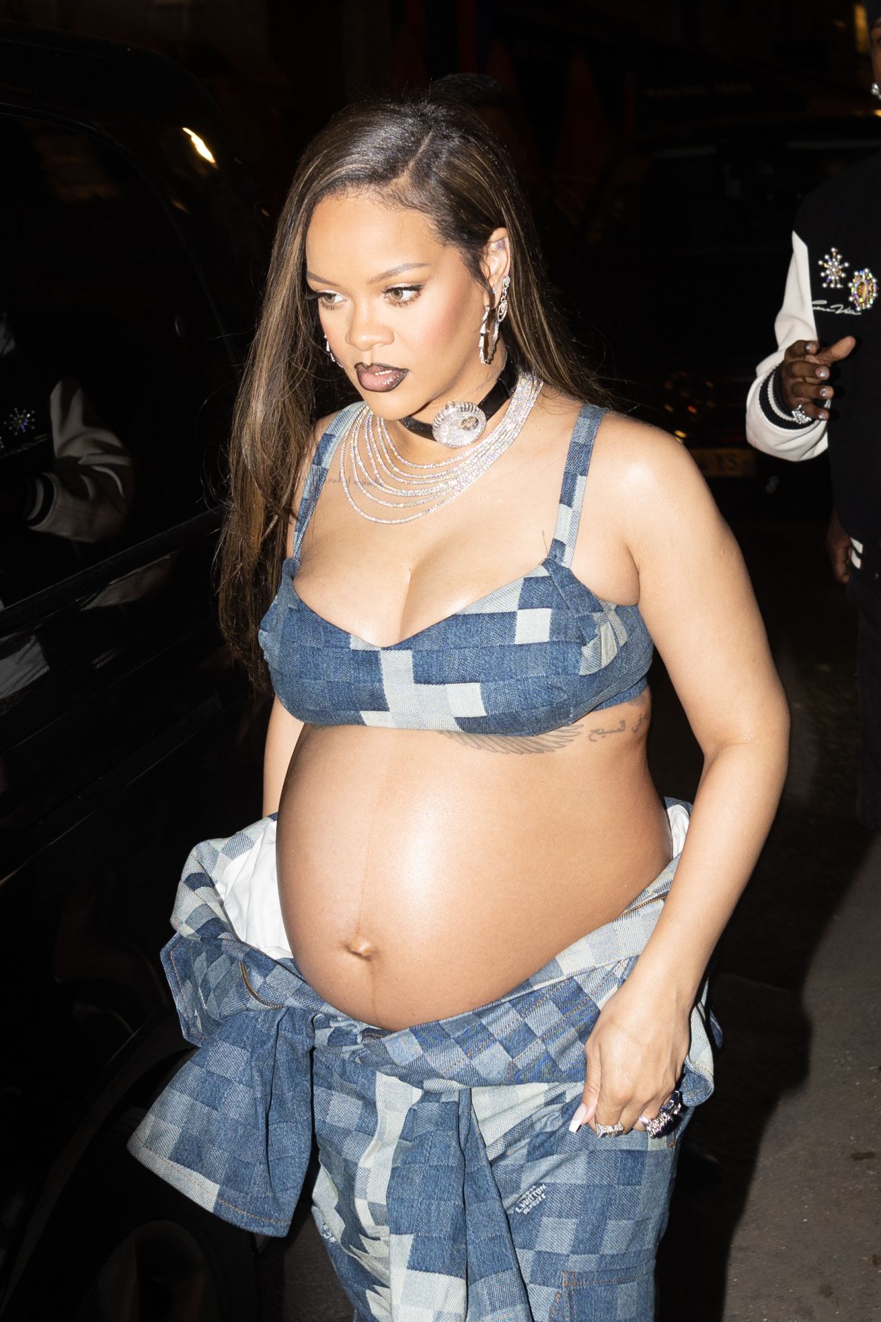 Rihanna and ASAP Rocky - Louis Vuitton After Party in Paris 06/20/2023 •  CelebMafia