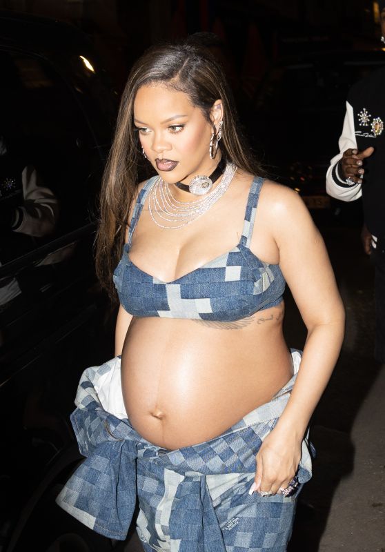 Rihanna and ASAP Rocky - Louis Vuitton After Party in Paris 06/20/2023