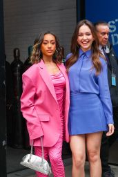 Sadie Stanley and Lexi Underwood - Arriving for a Taping of GMA in New York 06/08/2023
