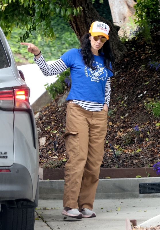 Sarah Silverman With a Friend at All Time in LA 06/12/2023