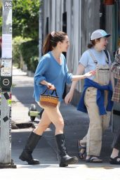 Scout Willis in a Short Dress With Knee-high Leather Boots - Los Feliz 06/28/2023
