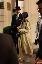 Selena Gomez - Leaving hotel Royal Monceau in Paris 06/04/2023
