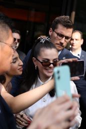 Selena Gomez - Outside the Bulgari Hotel in Paris 06/09/2023