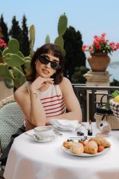Simona Tabasco - Campaign with Dior Beauty X Belmond Grand Hotel June 2023
