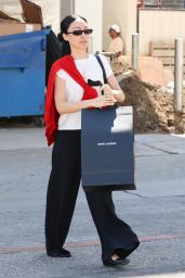 Stephanie Shepherd Shopping at Saint Laurent in Beverly Hills 06/27/2023