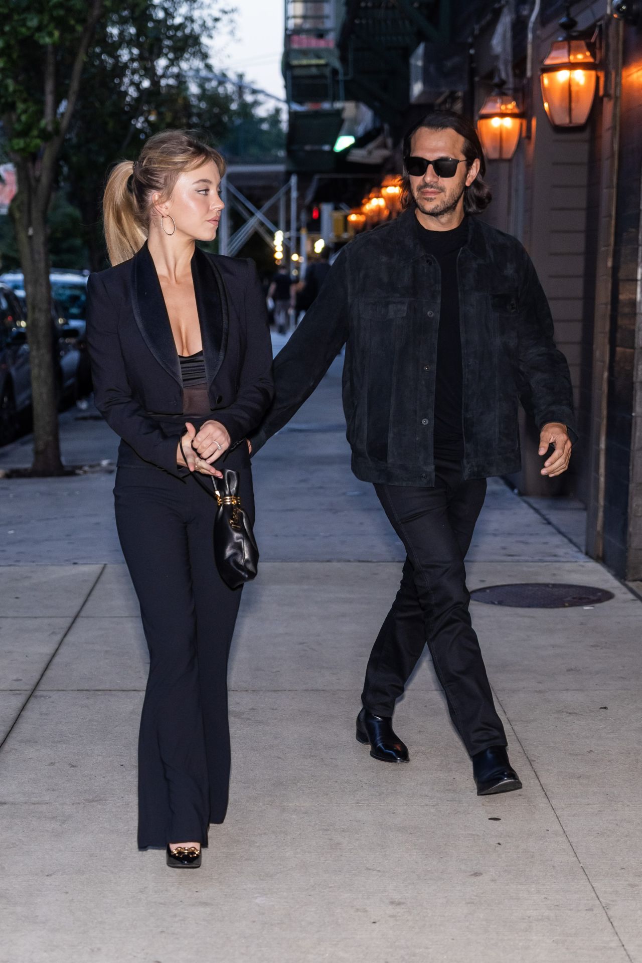 Sydney Sweeney and Fiance Jonathan Davino in New York City 06/14/2023 ...