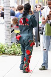 Teyana Taylor at the Rodeo Drive Car Show 06/18/2023