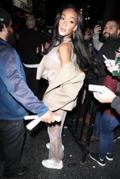 Winnie Harlow at the Paris Hilton Concert in Hollywood 06/07/2023