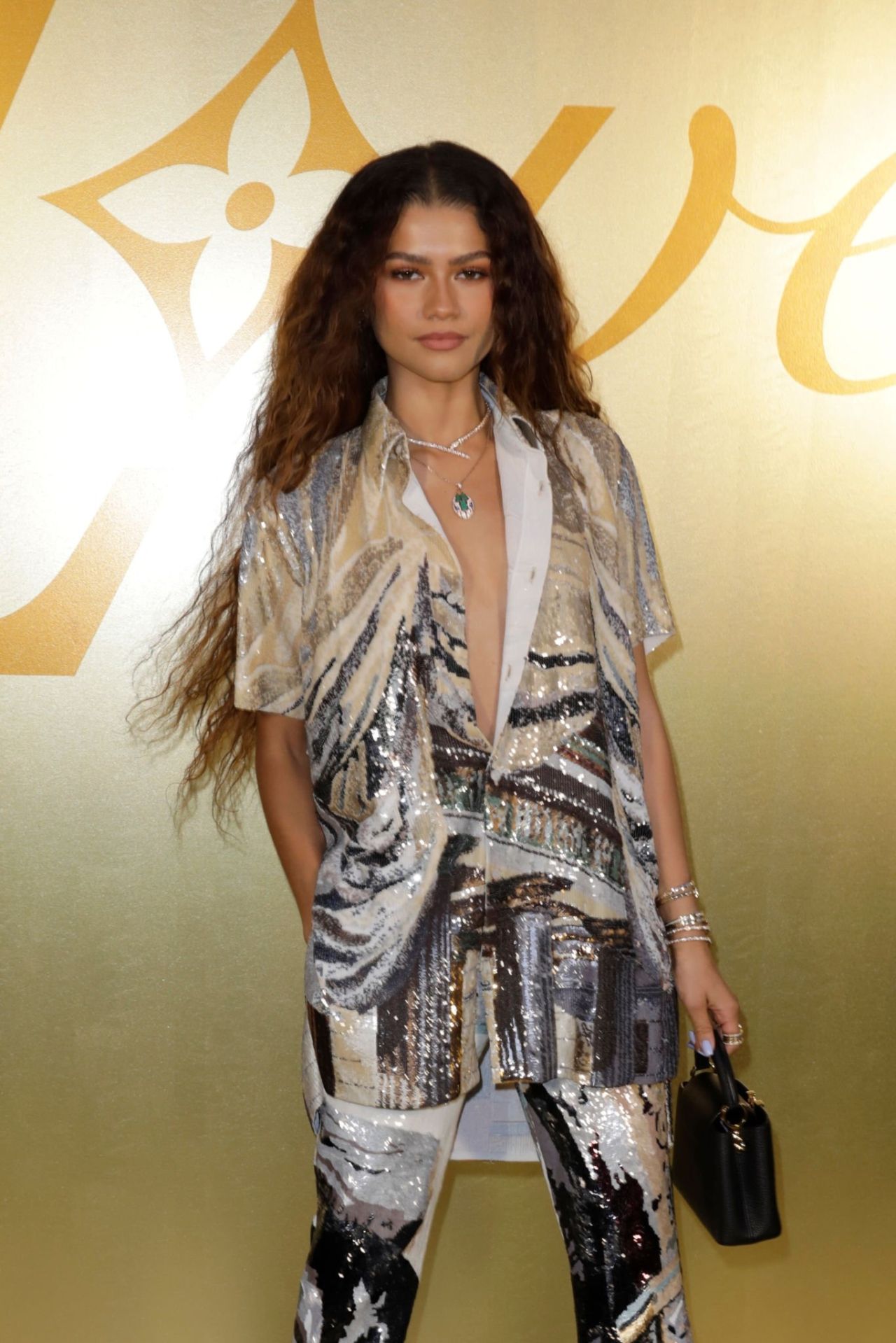 Zendaya - Louis Vuitton Menswear Show at Paris Fashion Week 06/20/2023 ...