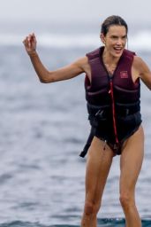 Alessandra Ambrosio in a Wwimsuit - Ibiza 07/20/2023