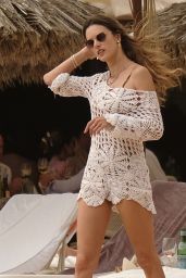 Alessandra Ambrosio in a Wwimsuit - Ibiza 07/20/2023