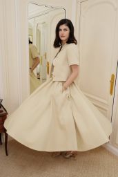 Alexandra Daddario - British Vogue for Dior Show in Paris July 2023