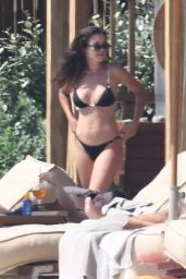 Amy Jackson on the Beach at the Güvercinlik Lujo Hotel in Bodrum 07/14/2023