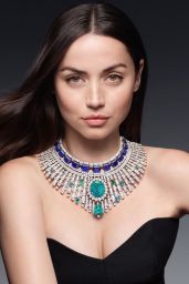 Ana de Armas - Louis Vuitton High Jewelry Campaign Deep Time Collection 2023 (+5)