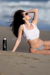 Anastasia Rinna - Photo Shoot at Malibu Beach 07/29/2023
