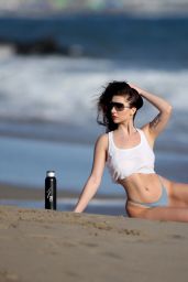 Anastasia Rinna - Photo Shoot at Malibu Beach 07/29/2023