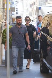 Angelina Jolie - Leaving Her Hotel in Rome 07/28/2023